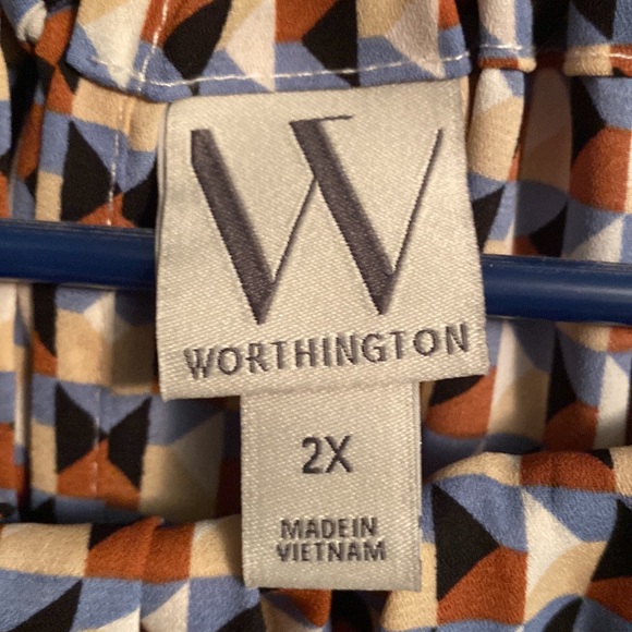 Geometric blouse - Picture 2 of 5